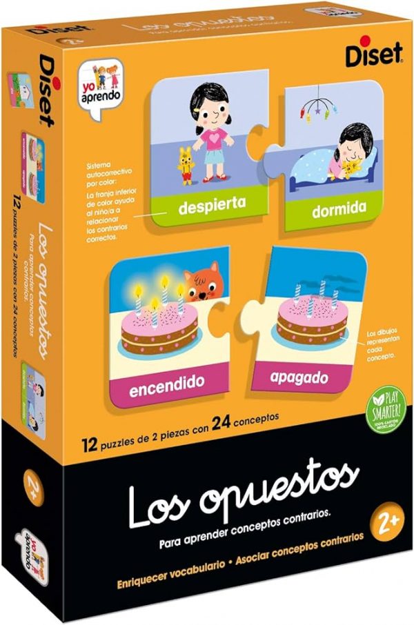 JUEGO EDUCATIVO LOS OPUESTOS
