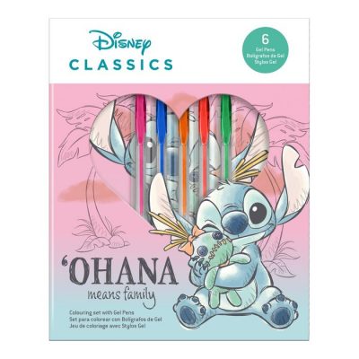set papelería stitch